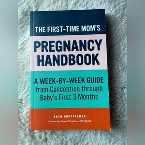 The First-Time Mom's Pregnancy Handbook & Cribsheet  (2 books)